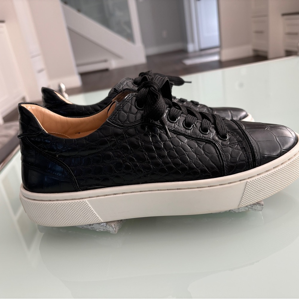 BLACK PATENT LEATHER VIEIRRISSIMA FLAT
SNEAKERS size 39.5